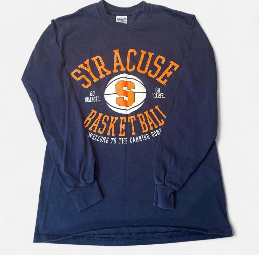 Gildan Syracuse Orange Basketball Long Sleeve T-Shirt